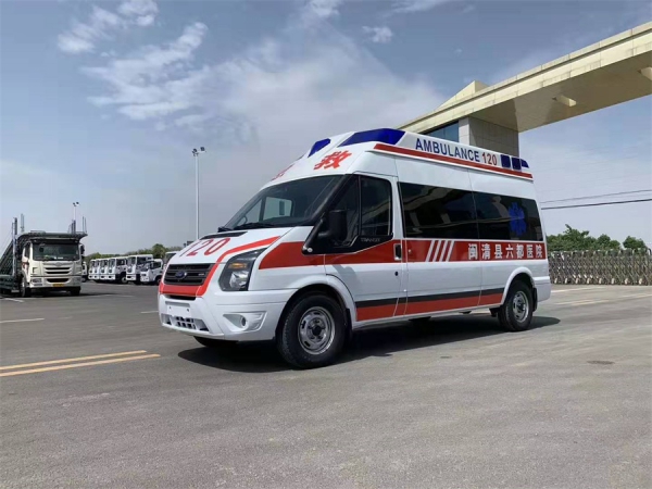 國六福特V348長軸高福星救護車